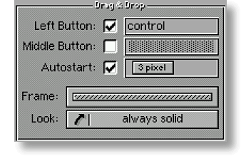 Configuring The Drag & Drop