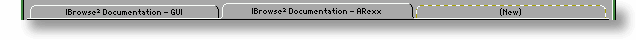 Browser Tabs Show Space (During) Example