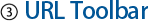 3 ~ URL Toolbar