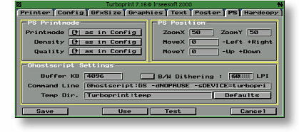 Turboprint 7 Preferences