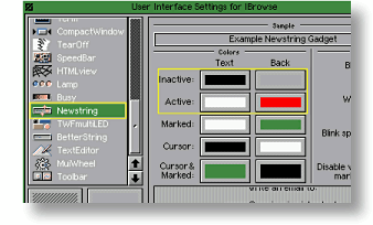 Newstring Preferences